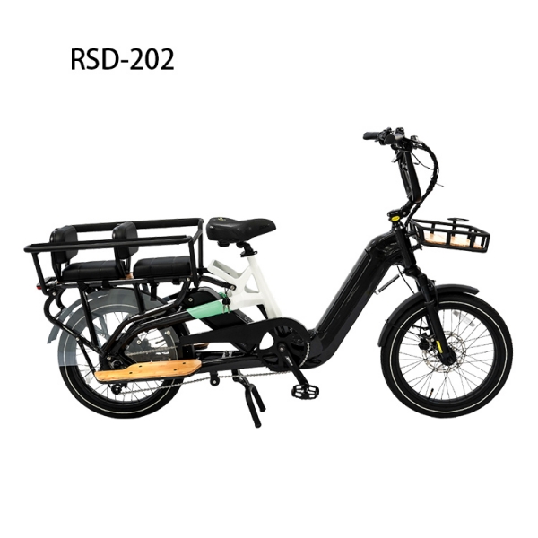 20 Inch Electric Cargo Bike 36V/48V Aluminum Alloy Utility E-Bike RSD-202 20 Inch Electric Cargo Bike 36V/48V Aluminum Alloy Utility E-Bike RSD-202
