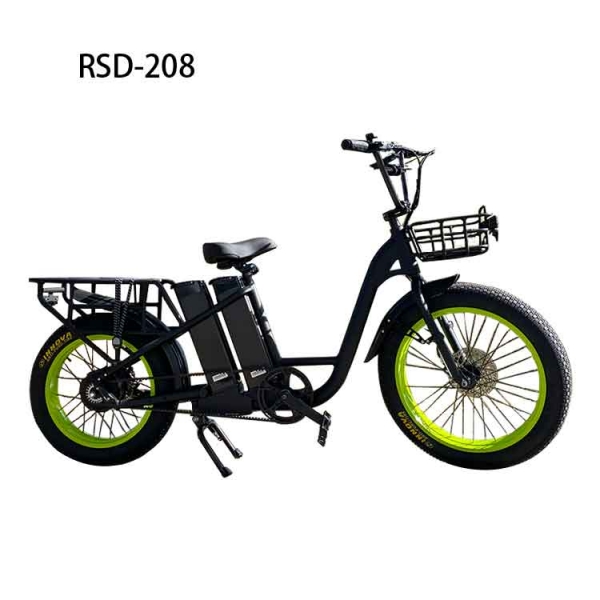Dual Battery Cargo Electric Bike RSD-208